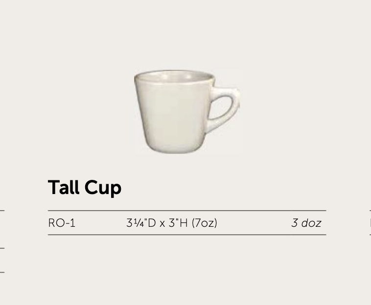 Roma Tall Cup - Image 2