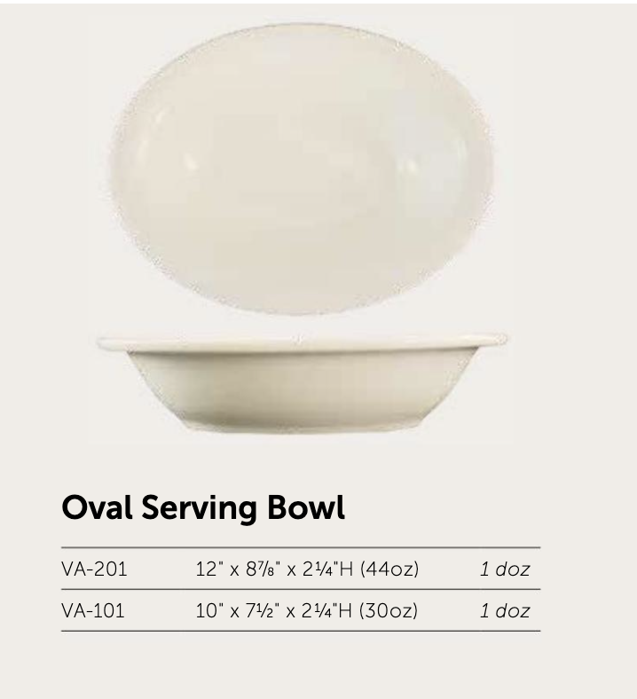 Valencia Oval Serving Bowl - Image 2