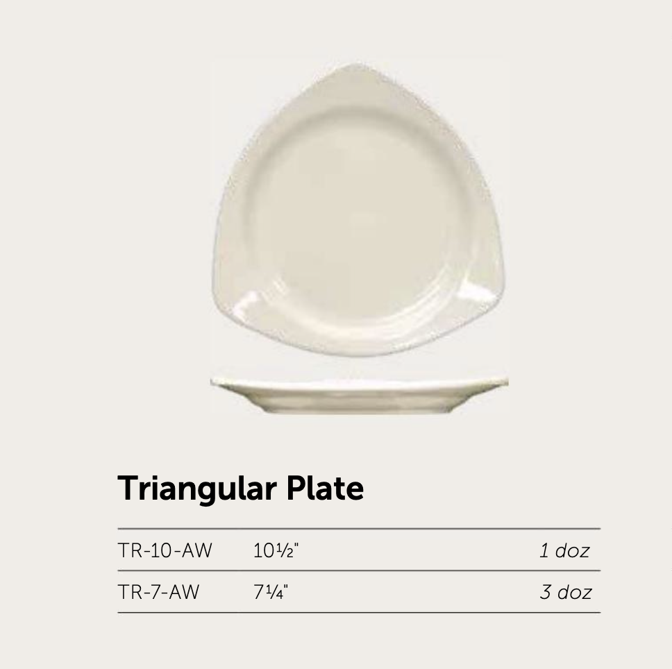 Valencia™ Triangular Plate - Image 2