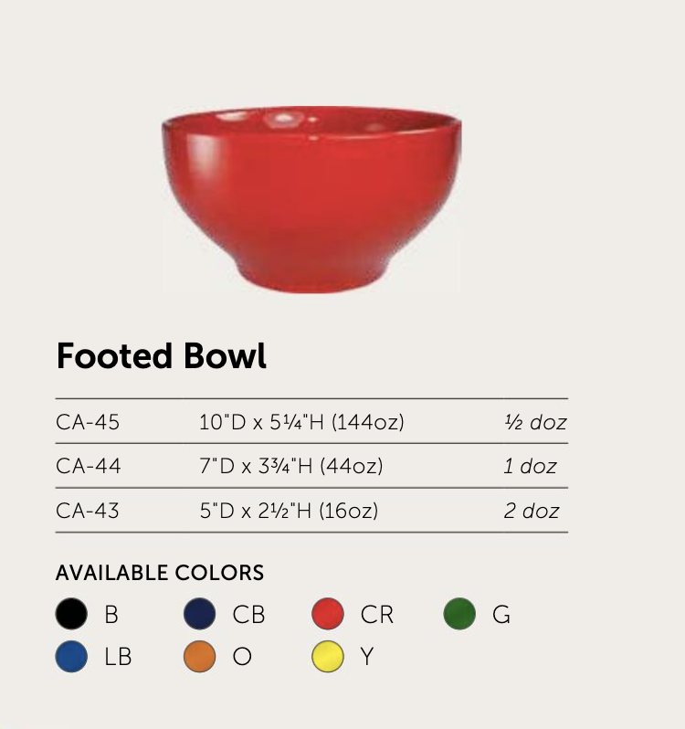 Cancun™ Footed Bowl - Image 2