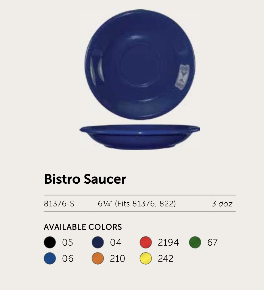 Cancun™ Bistro Saucer - Image 2