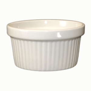 American White Bakeware Fluted Ramekin