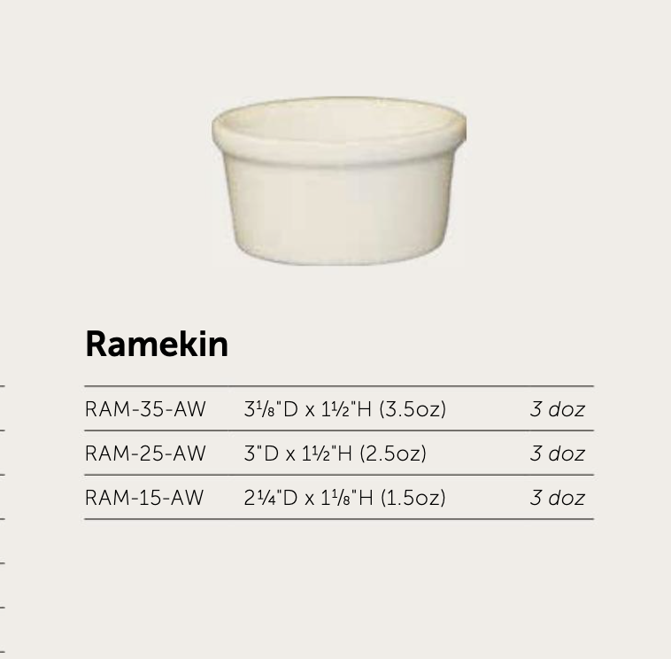 American White Bakeware Ramekin - Image 2