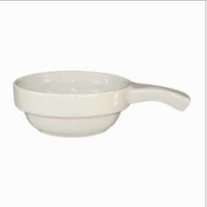 American White Bakeware Stackable Handled Soup Crock (8 oz)