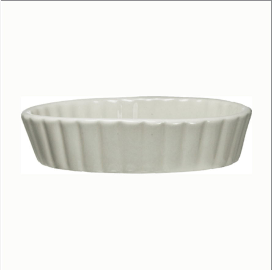 American White Bakeware Oval Crème Brûlée (6 oz)