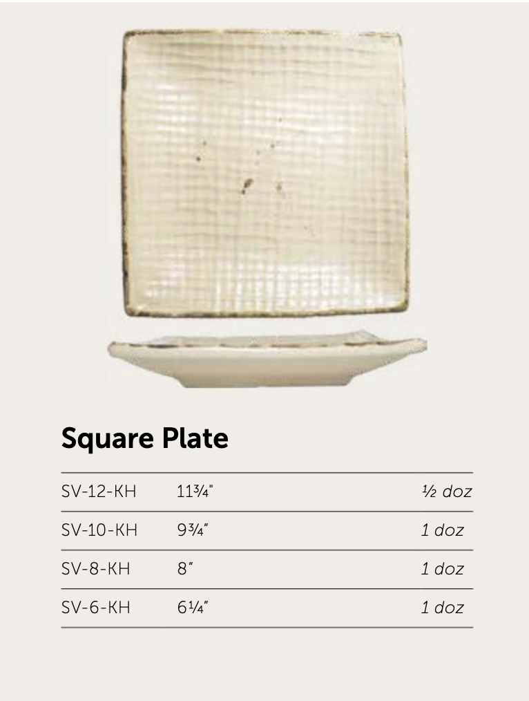Khaki Square Plate - Image 2