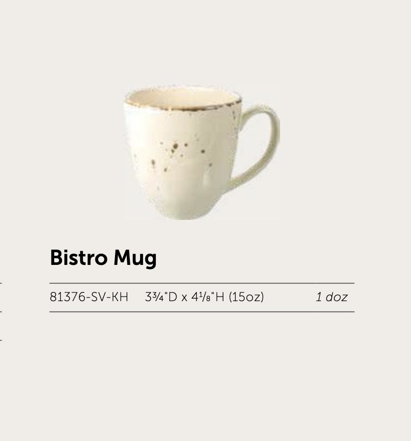 Khaki Bistro Mug - Image 2