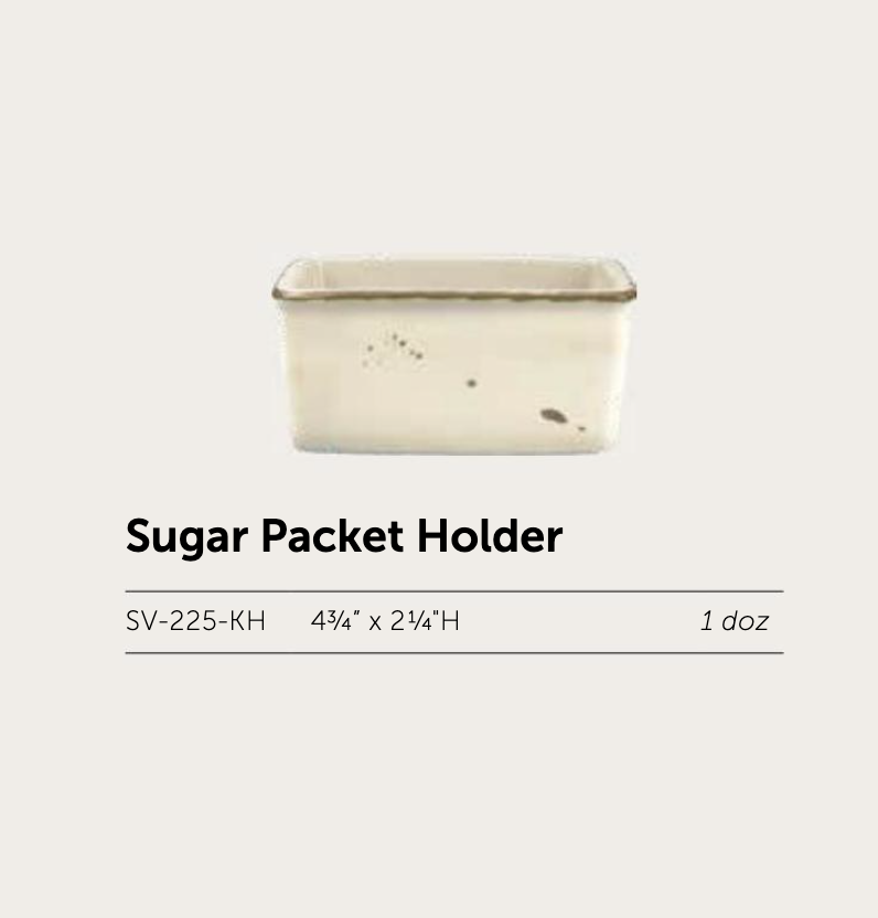 Khaki Sugar Packet Holder - Image 2