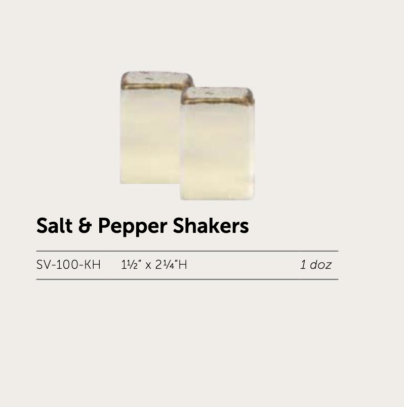 Khaki Salt & Pepper Shakers - Image 2