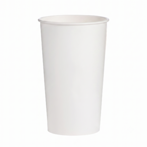 28-32 oz DSP Paper Cold Cup - White